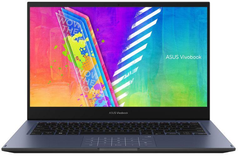 Asus  Vivobook Go Flip TP1400 Laptop 14" - Intel Pentium Silver N6000 1.1GHz - 128GB - Quiet Blue - 8GB RAM - 14 Inch - Excellent