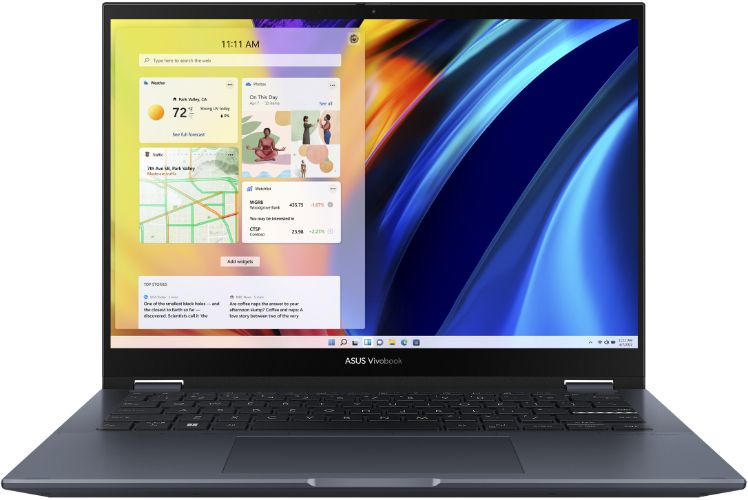 Asus Vivobook S 14 Flip TN3402 Laptop 14" - Quiet Blue - AMD Ryzen 7 5800H 3.2GHz - 16GB RAM - 1TB