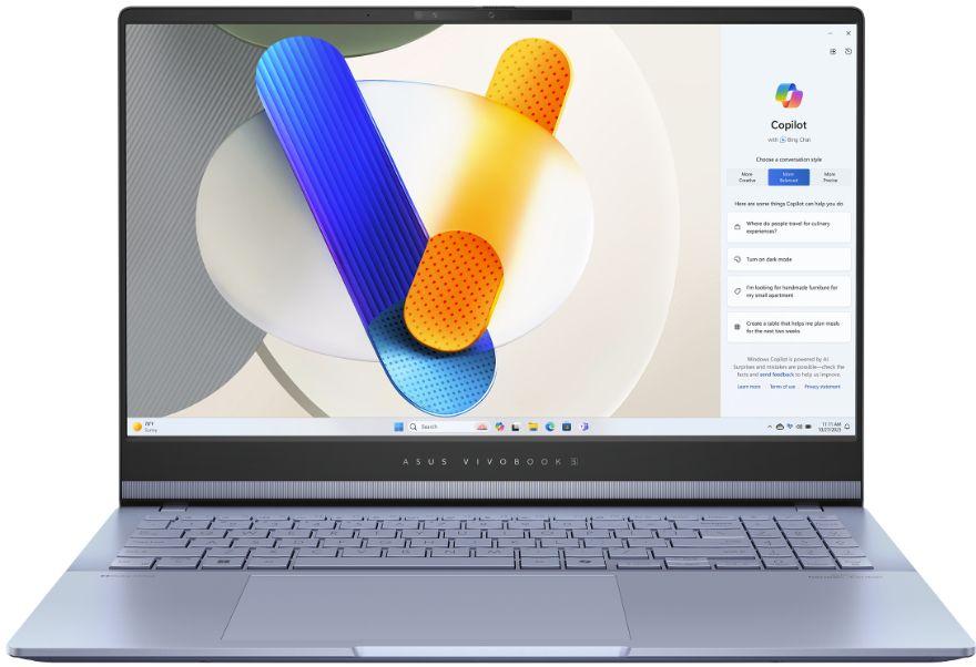 Asus Vivobook S 15 S5506 Laptop 15.6" - Intel Core Ultra 7 3.8GHz - 1TB - Blue - 16GB RAM - 15.6 Inch - Excellent