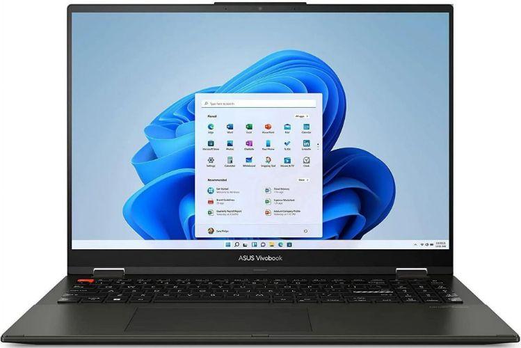 Asus Vivobook S 16 Flip OLED TN3604YA Laptop 16" - AMD Ryzen 5 7530U 2.0GHz - 512GB - Midnight Black - 8GB RAM - 16 Inch - Excellent