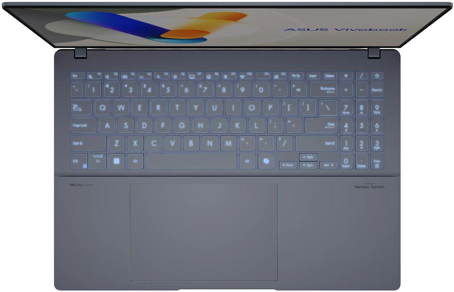 ASUS Vivobook S16 S5606CA Laptop 16" - Mist Blue - Intel Core Ultra 9 285H 2.9GHz - 32GB RAM - 1TB