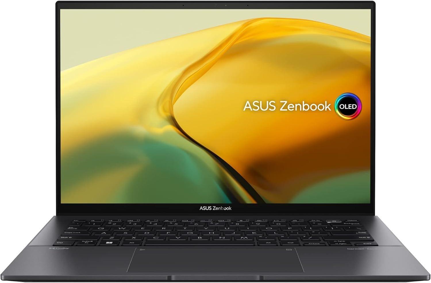 Asus  Zenbook 14 OLED UM3402YA-WS51T Laptop 14" - AMD Ryzen 5 7530U 2.0GHz  - 256GB - Jade Black - 8GB RAM - 14 Inch - Excellent