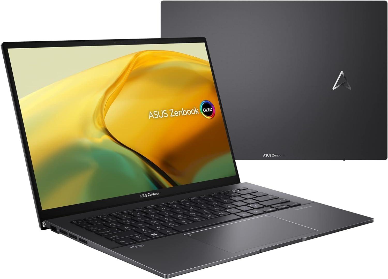 Asus Zenbook 14 OLED UM3402YA-WS51T Laptop 14" - Jade Black - AMD Ryzen 5 7530U 2.0GHz - 8GB RAM - 256GB