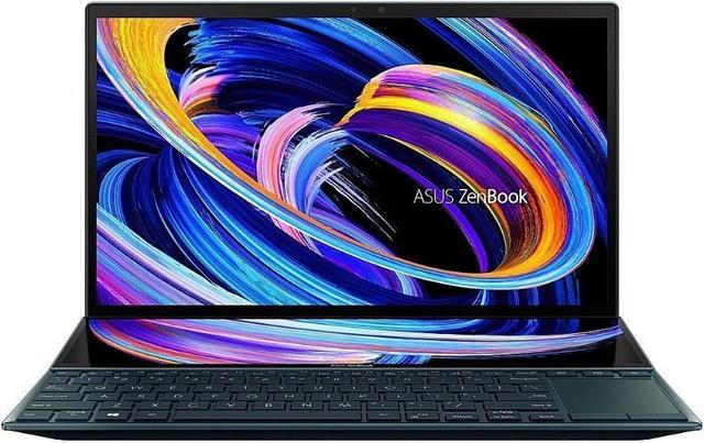 Asus Zenbook Duo UX482 Laptop 14" Intel Core i5-1155G7 2.5GHz in Celestial Blue in Excellent condition