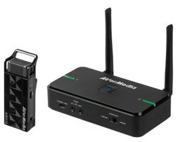 AverMedia - AW315S - AVerMedia Wireless Microphone - Black