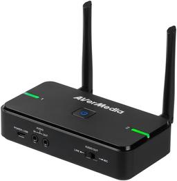 AverMedia - AW315S - AVerMedia Wireless Microphone - Black