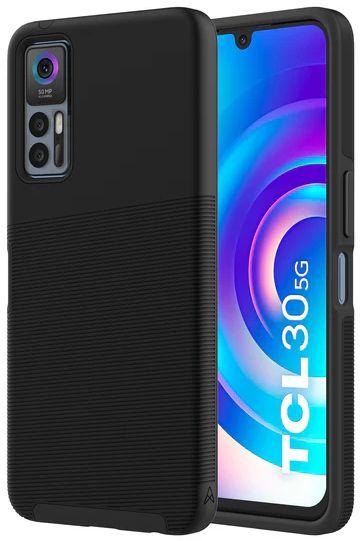 Axessorize  PROTech Plus Phone Case for TCL 30 5G - Black - Brand New