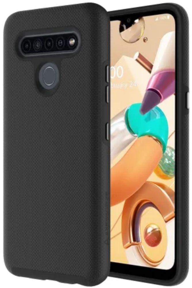 Axessorize  PROTech Series Phone Case for LG K41S - Black - Brand New