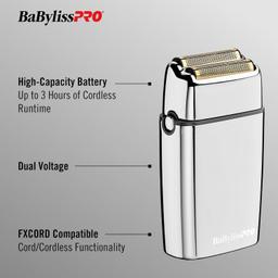 Refurbished Babyliss Pro Barberology Double Foil Shaver - Reebelo US