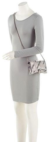 Balenciaga Crystal Logo Hourglass Chain Bag - Crystal - Black/Silver