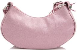 Balenciaga Glitter Fabric Le Cagole XS Shoulder Bag - Glitter Textile - Pink