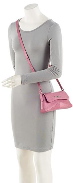 Balenciaga Glitter Fabric XX Flap Shoulder Bag - Glitter Textile - Pink