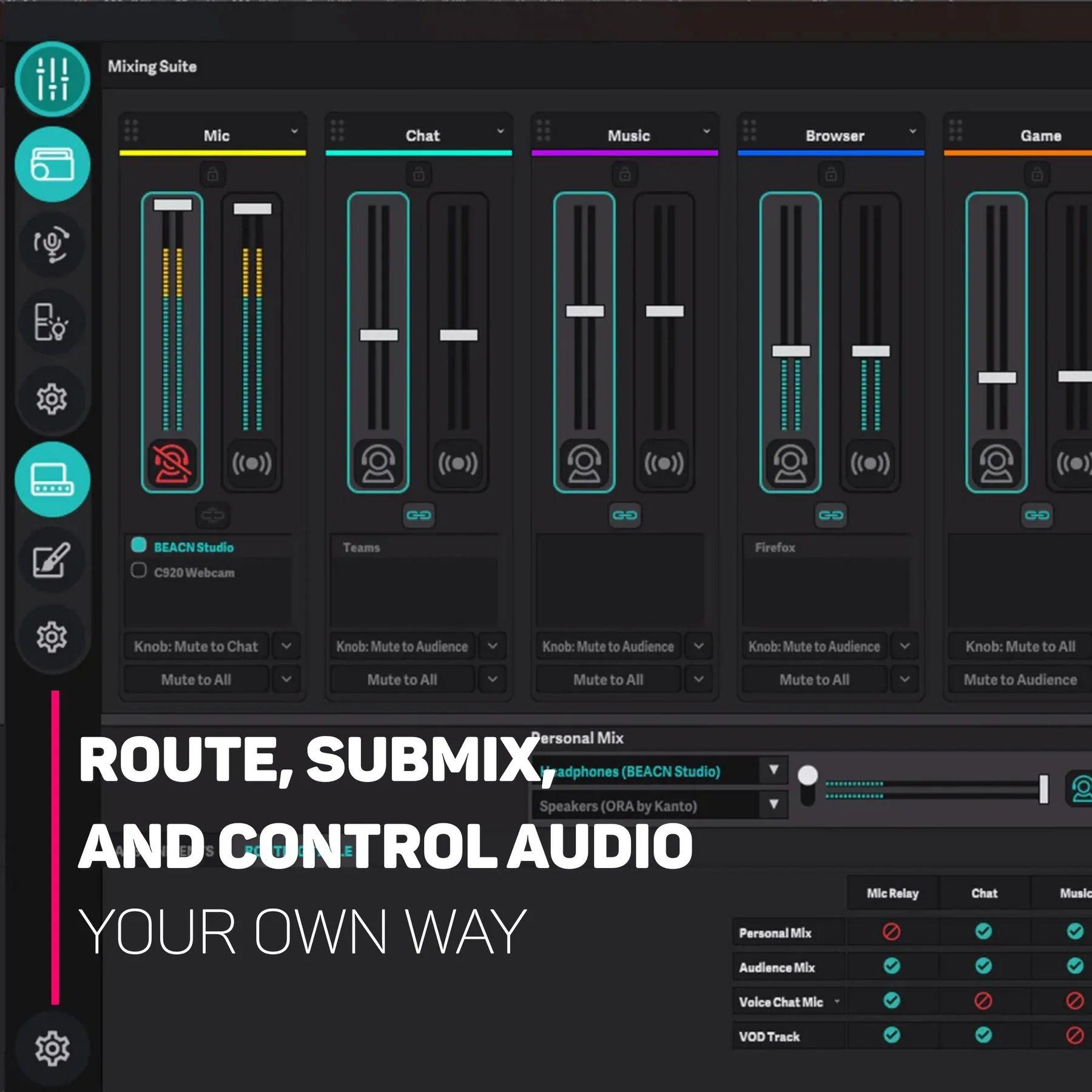 Refurbished BEACN Studio Creator XLR Interface - Reebelo US