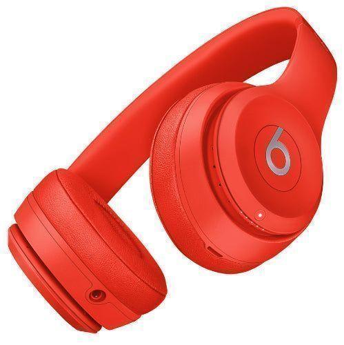 Beats by Dre Solo3 Wireless On-Ear Headphones - Citrus Red