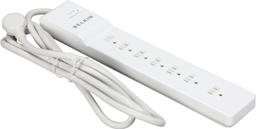 Belkin 7 Outlets 2160 Joules Surge Protector 7Ft - White