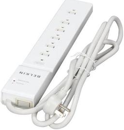 Belkin 7 Outlets 2160 Joules Surge Protector 7Ft - White