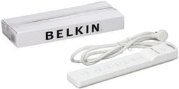 Belkin 7 Outlets 2160 Joules Surge Protector 7Ft - White