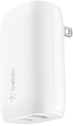 Belkin BoostCharge Dual Wall Charger with PPS 37W - White