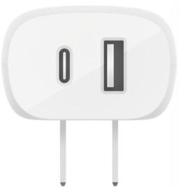 Belkin BoostCharge Dual Wall Charger with PPS 37W - White