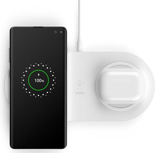Belkin  BOOST↑CHARGE™ Dual Wireless Charging Pads - White - Acceptable