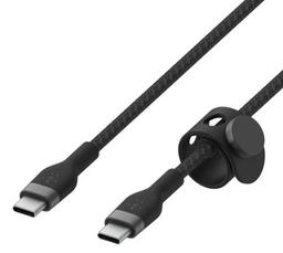 Belkin BoostCharge Pro Flex USB-C to USB-C Cable (2 Pack) - Black