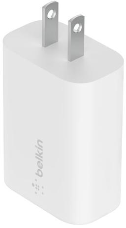 Belkin BoostCharge USB-C PD 3.0 PPS Wall Charger 25W - White