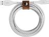 Belkin DuraTek Plus USB-A To USB-C Cable with 4ft Strap - White