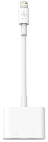 Belkin RockStar Lightning Audio + Charge - White