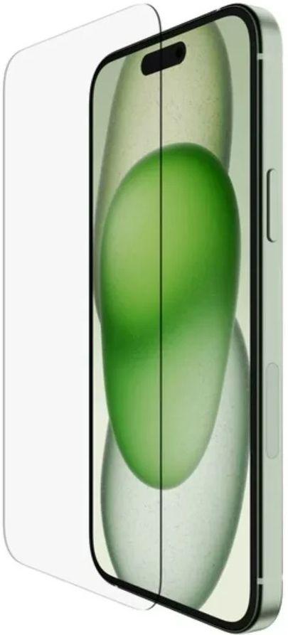 Belkin  ScreenForce iPhone 15 Plus Tempered Glass Treated Screen Protector  - Clear - Excellent