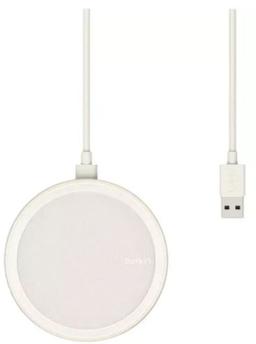 Belkin Signature Edition 10W Wireless Charge Pad - Silver/Cream