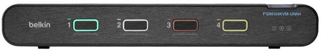 Belkin  Universal Secure KVM Switch 4-Port Head No CAC - Black - Excellent