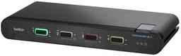 Belkin Universal Secure KVM Switch 4-Port Head No CAC - Black