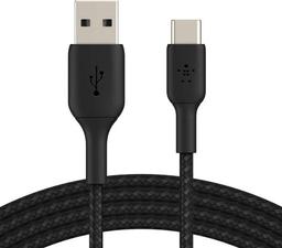 Belkin USB-C Cable Braided USB to USB-C Cable 3M - Black