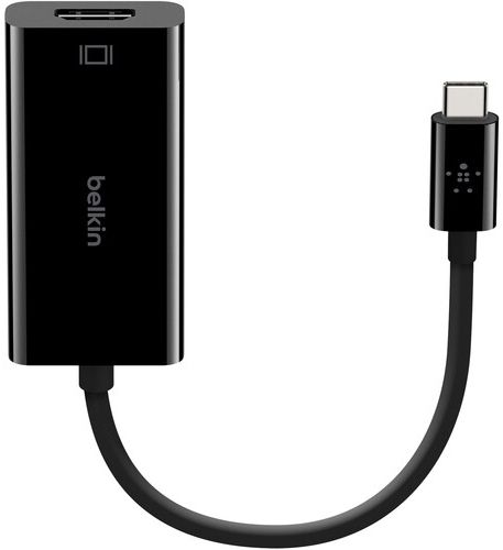 Belkin USB-C to HDMI Adapter (USB Type-C) - Black