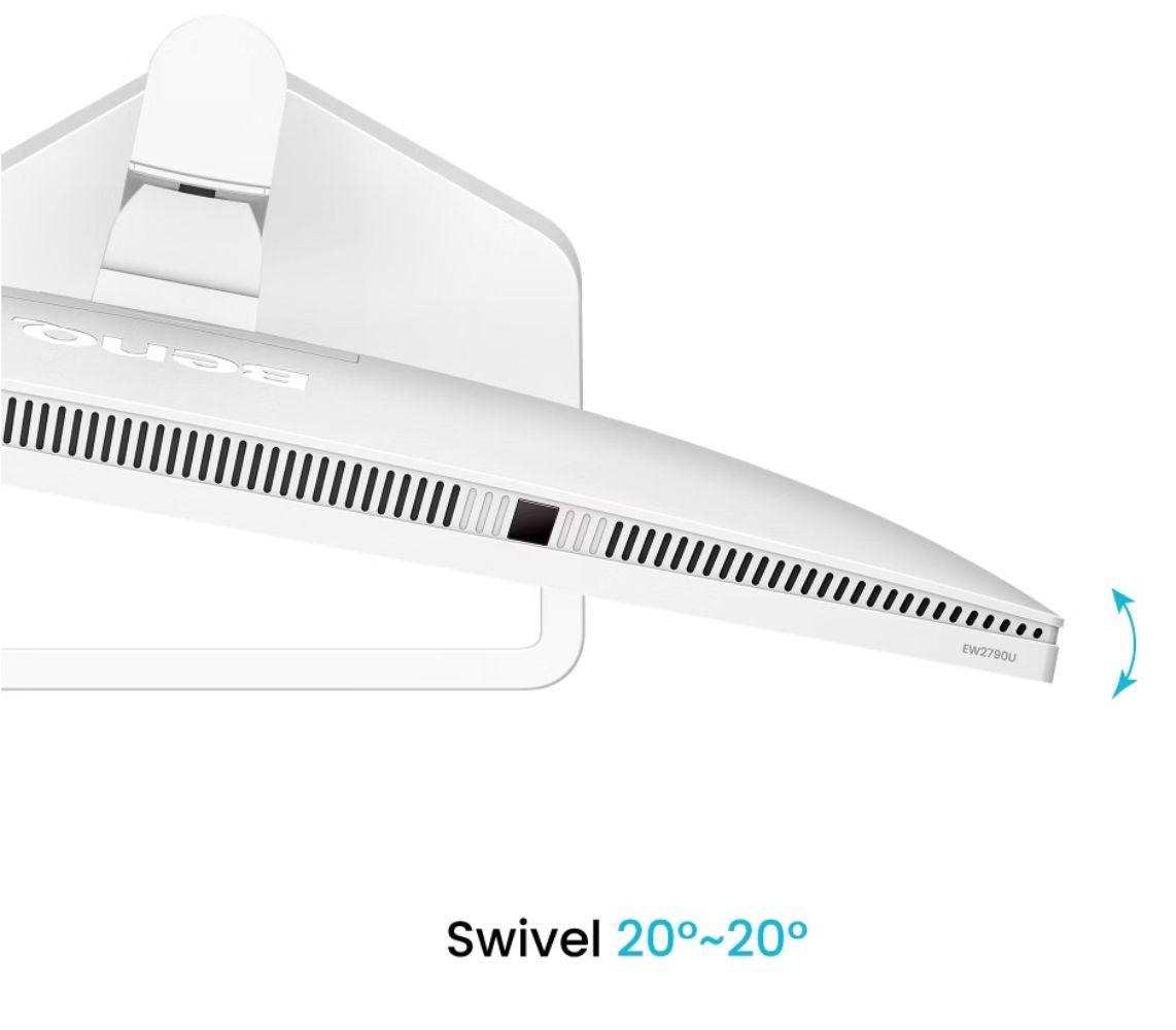 BenQ EW2790 4K Premium Monitor 27” - White - 27 Inch