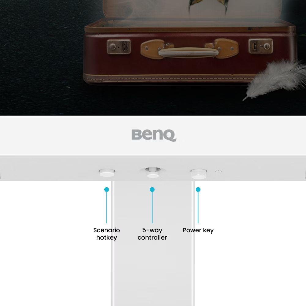 BenQ EW2790 4K Premium Monitor 27” - White - 27 Inch