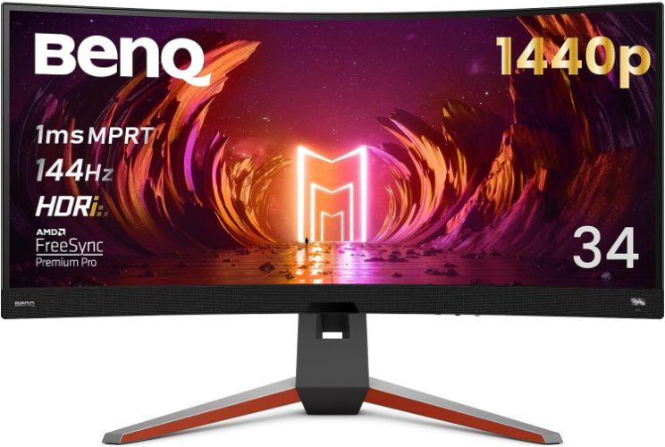 BenQ Mobiuz EX3410R Curved Gaming Monitor 34'' - Gray - 34 Inch
