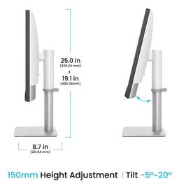 BenQ PD3226G 4K 144Hz Designer Monitor 32" - Silver/Black - 32 Inch