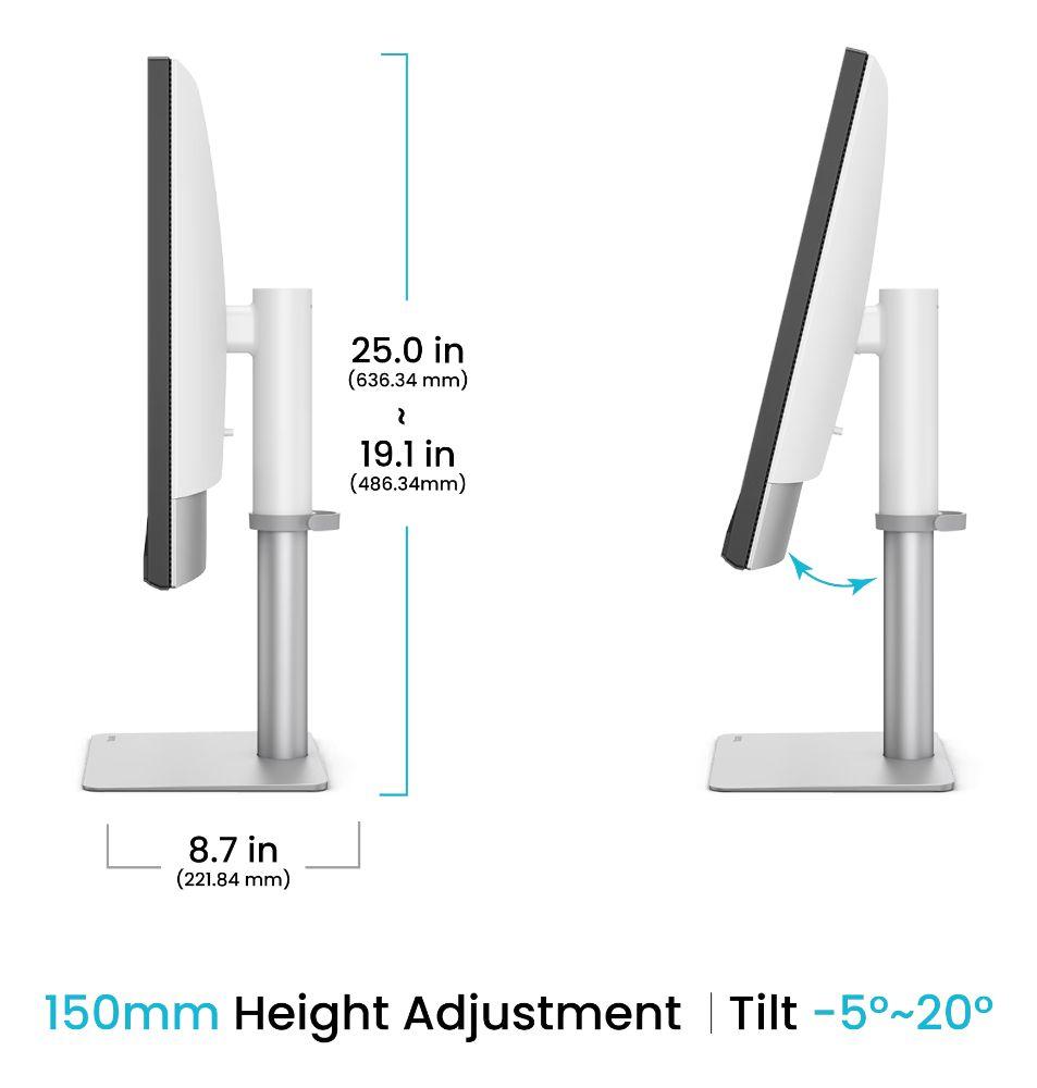 BenQ PD3226G 4K 144Hz Designer Monitor 32" - Silver/Black - 32 Inch