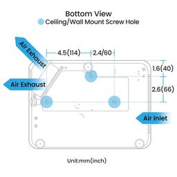 BenQ TK700ST 4K Short Throw Casual Gaming Projector - White