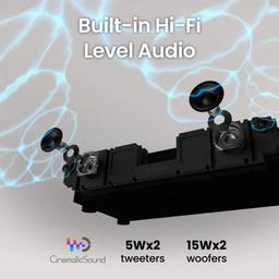 BenQ V5010i 2500lm 4K BenQ TV Projector - Black