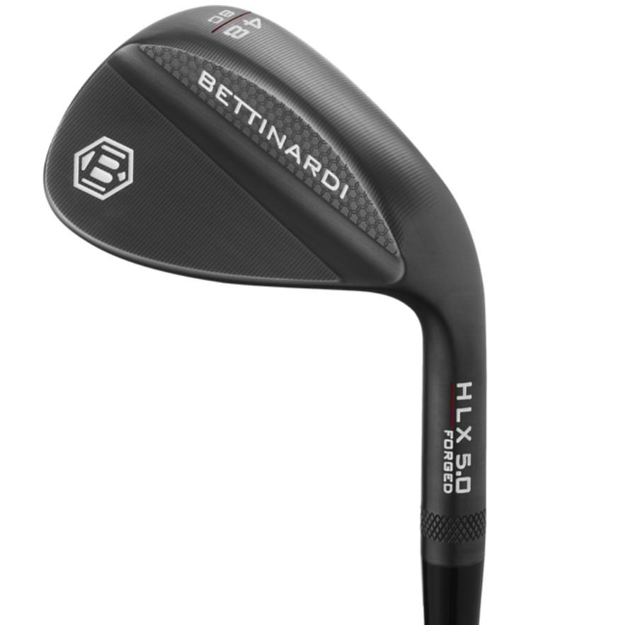 Bettinardi HLX 5.0 Graphite PVD RJ Grind - FST KBS Hi Shaft - Standard Lie Angle - Sand Wedge - Right Handed - Stiff Flex - Standard Length - 56 Loft - Men - Excellent