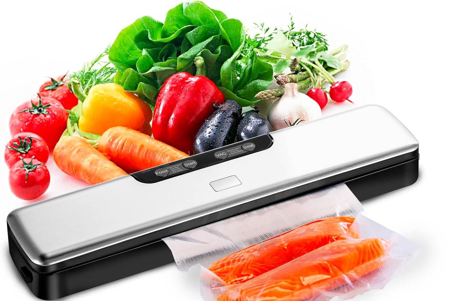 BEYUAM  5-in-1 Food Vacuum Sealer Machine - Silver - Excellent