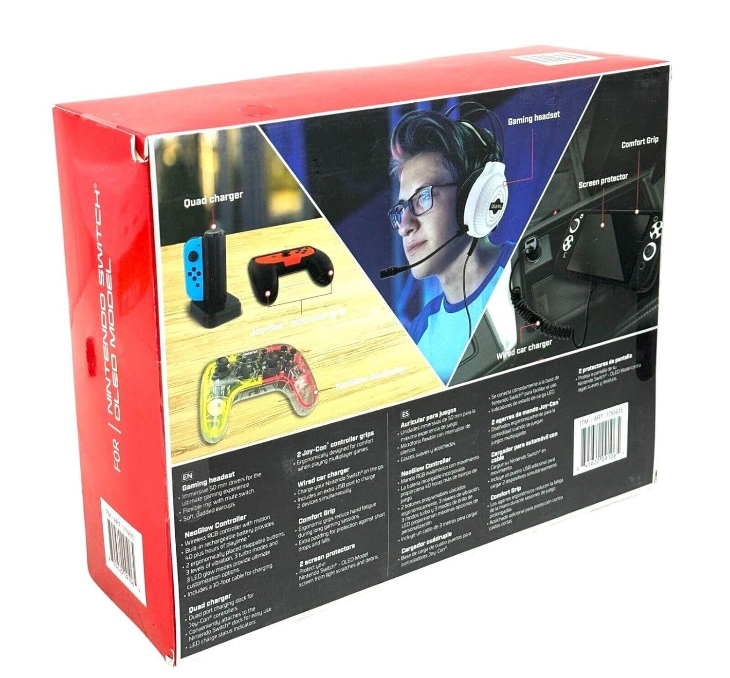 Bionik Pro Kit+ for Switch OLED - Black