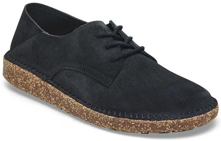 Birkenstock  Gary Suede Leather Unisex Shoes - Black - 9 - Excellent