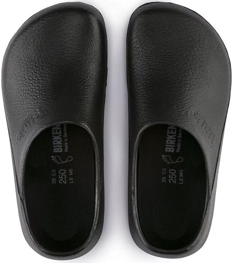 Birkenstock Professional Birki Unisex Clog Shoes - 6 - Black