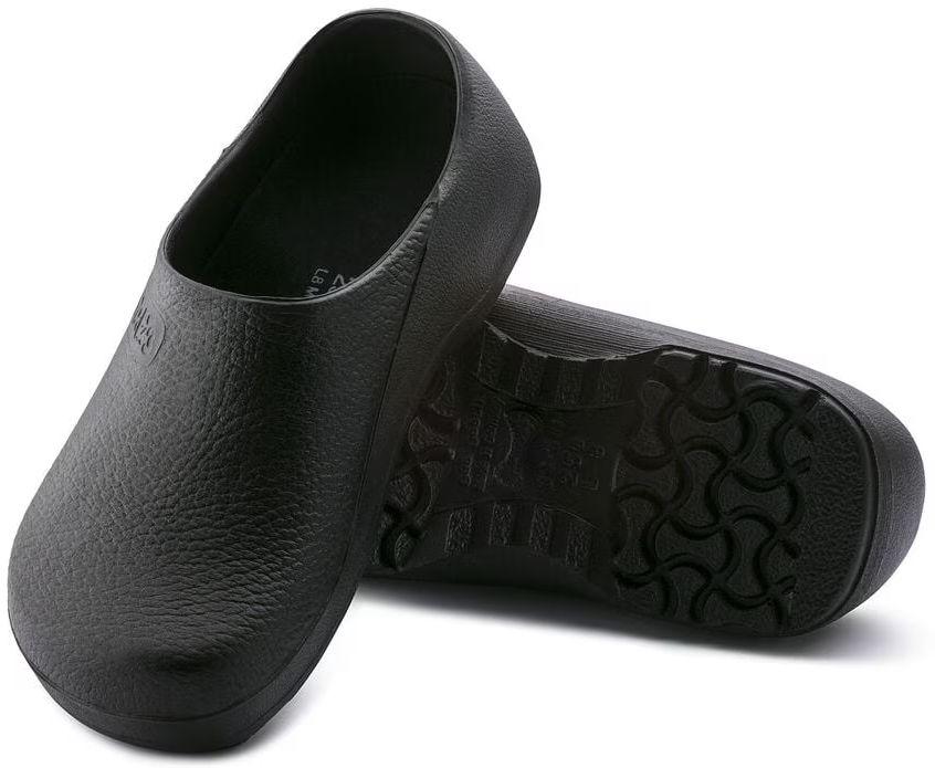 Birkenstock Professional Birki Unisex Clog Shoes - 6 - Black