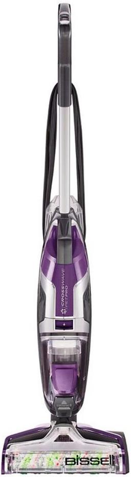 BISSELL 2306A CrossWave Pet Multi Surface Cleaner - Titanium With Grapevine Purple and Sparkle Silver
