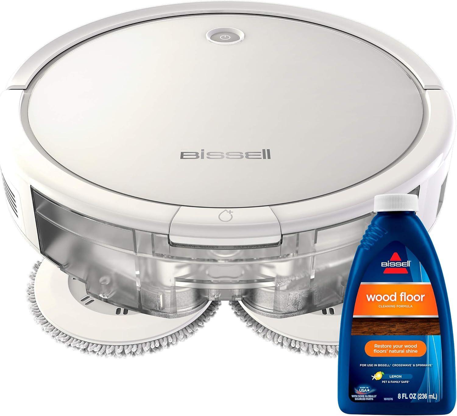 Bissell  SpinWave 3115 Hard Floor Expert Pet Robot - White - Good