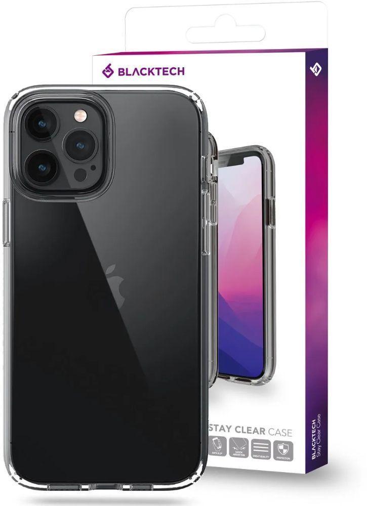 Blacktech Stay Clear Phone Case for iPhone 13 Pro Max